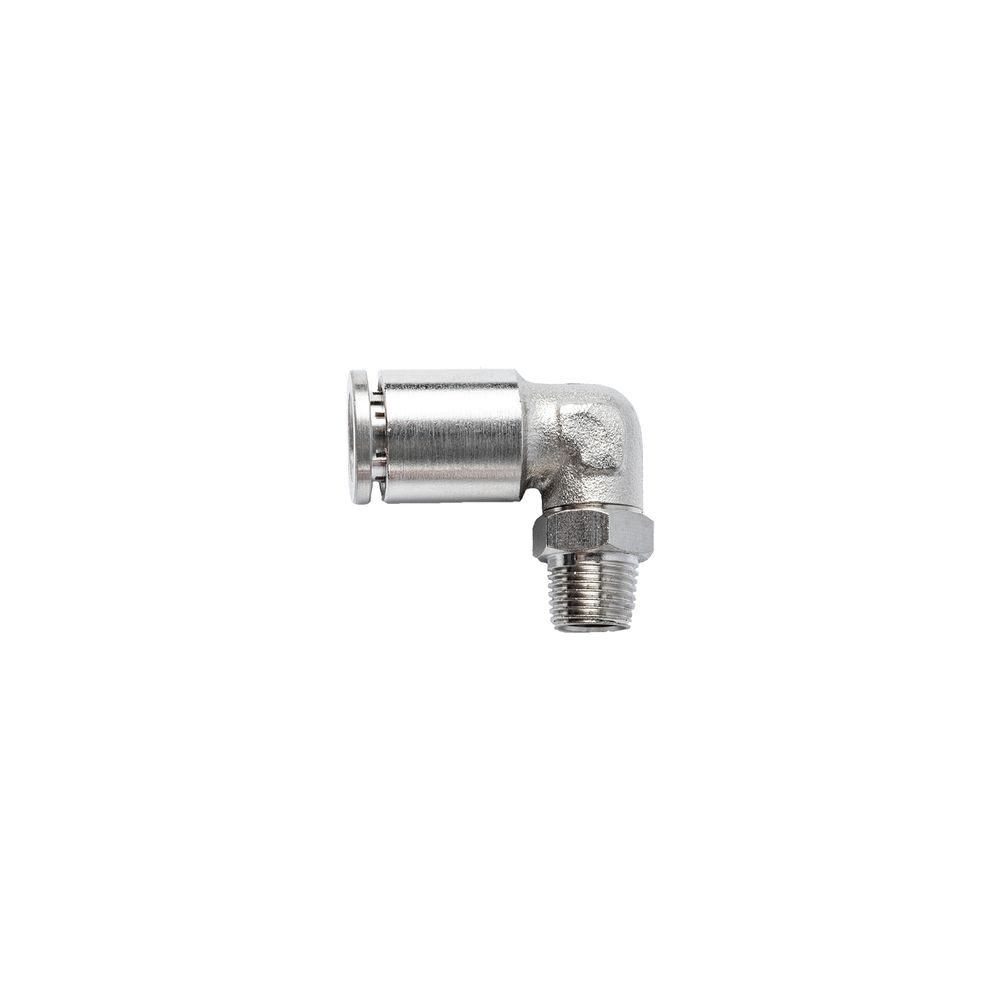 Metal Pu Fitting Elbow 8mm 1/8' M